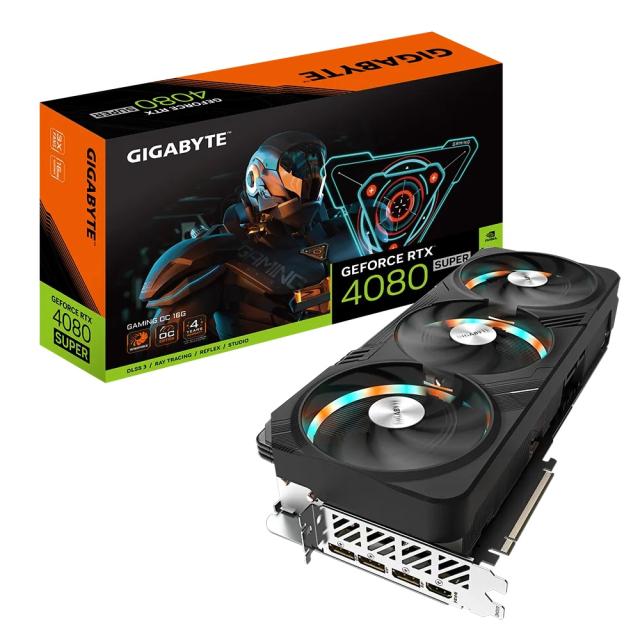 Видео карта GIGABYTE GeForce RTX 4080 SUPER GAMING OC 16GB GDDR6X, 256-bit, 1x HDMI, 3x DP