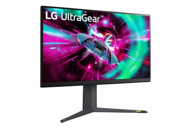 Монитор LG 32GR93U-B, 32" (81.28 cm) 4K UHD IPS, 144Hz, 1ms, HDMI DP