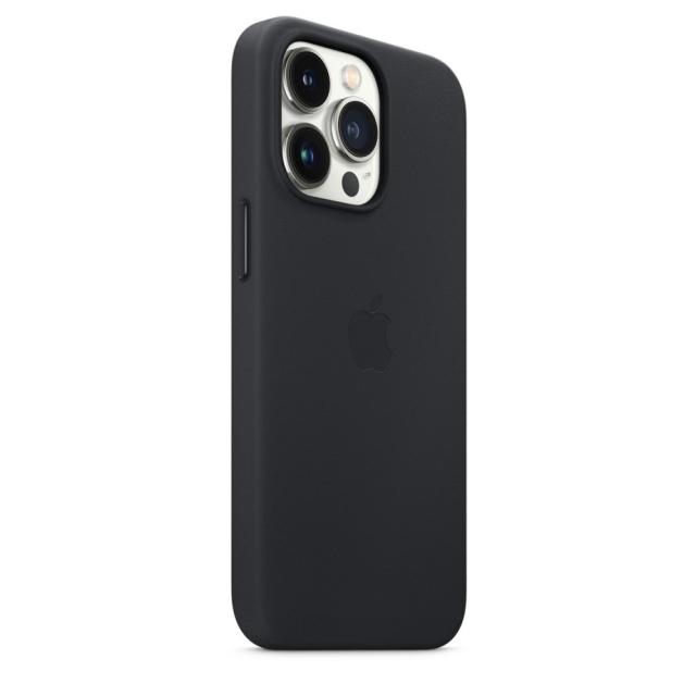 Калъф Apple iPhone 13 Pro Leather Case with MagSafe - Midnight