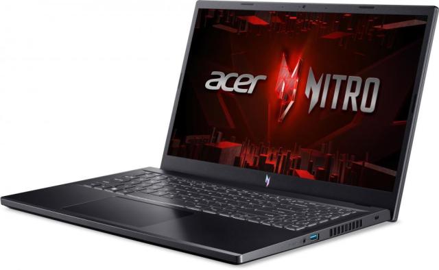 Лаптоп Acer Nitro V ANV15-51-5834, 15.6'' (39.62 cm) FHD IPS, Intel Core i5-13420H 8C (2.1/ 4.60 GHz, 12MB cache), NVIDIA RTX 2050 4GB GDDR6, 16GB DDR5, 1TB SSD, Free DOS