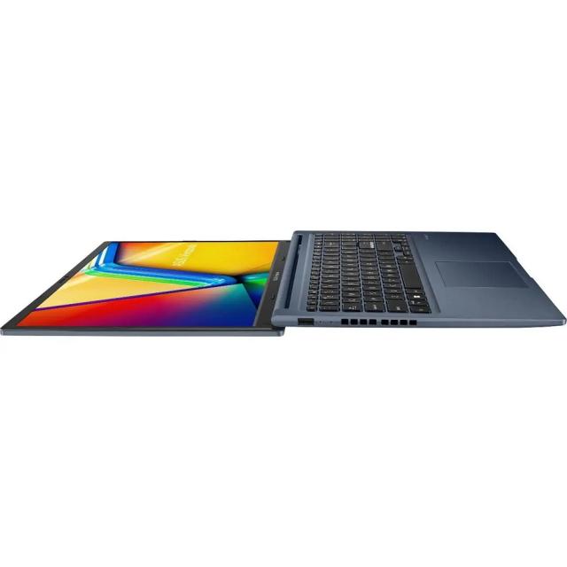Лаптоп ASUS Vivobook 15 X1502VA-BQ287, 15.6'' (39.62 cm), Full HD, Intel Core i7-13700H (1.8/5.0GHz, 24M), Intel Iris Xe Graphics, 16GB DDR4, 512GB SSD, Free DOS