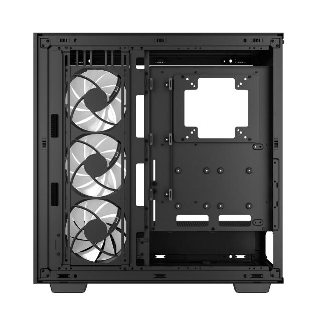 Кутия DeepCool MORPHEUS - Dual-Chamber, Big Tower, 1 x USB 3.1, Type-C 4 x USB 3.02, E-ATX, ATX, mATX, Mini-ITX 