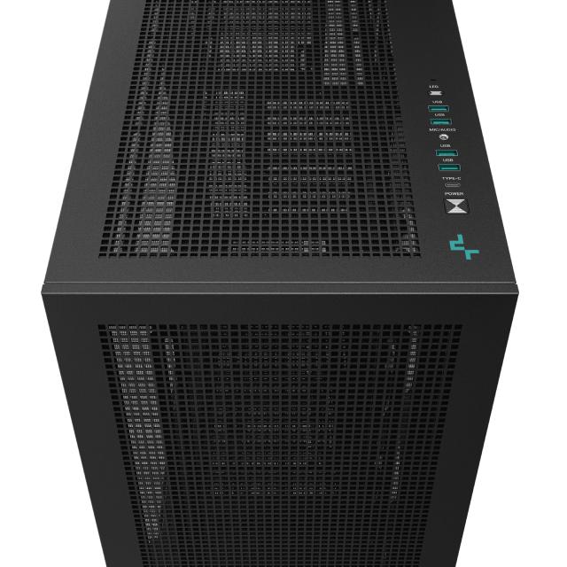 Кутия DeepCool MORPHEUS - Dual-Chamber, Big Tower, 1 x USB 3.1, Type-C 4 x USB 3.02, E-ATX, ATX, mATX, Mini-ITX 