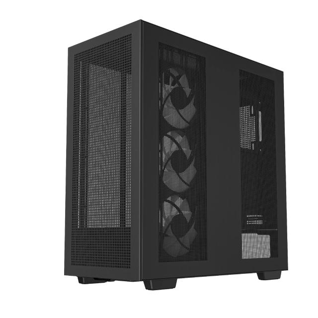 Кутия DeepCool MORPHEUS - Dual-Chamber, Big Tower, 1 x USB 3.1, Type-C 4 x USB 3.02, E-ATX, ATX, mATX, Mini-ITX 