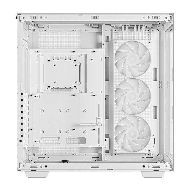 Кутия DeepCool CH780 Dual-Chamber WH, Big Tower, 1 x USB 3.1 Type-C, 4 x USB 3.0, EATX/ATX/mATX/Mini-ITX