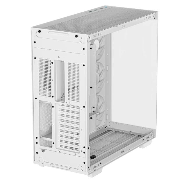 Кутия DeepCool CH780 Dual-Chamber WH, Big Tower, 1 x USB 3.1 Type-C, 4 x USB 3.0, EATX/ATX/mATX/Mini-ITX