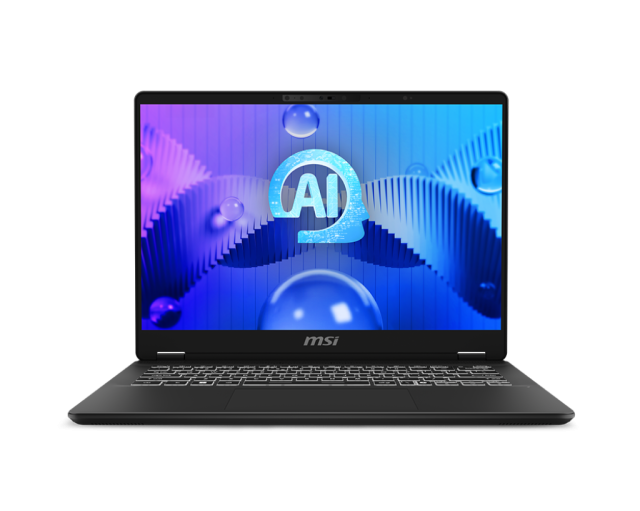 Лаптоп PRESTIGE 14 AI STUDIO, Intel Core Ultra 7 155H 16C (0.9/4.8GHz, 24M), 14.0" (35.56 cm) FHD+, 144hz, NVIDIA RTX 3050 6GB, 32 GB, (2 X 16 GB) DDR5, 1 TB SSD Gen4, Windows 11 Home