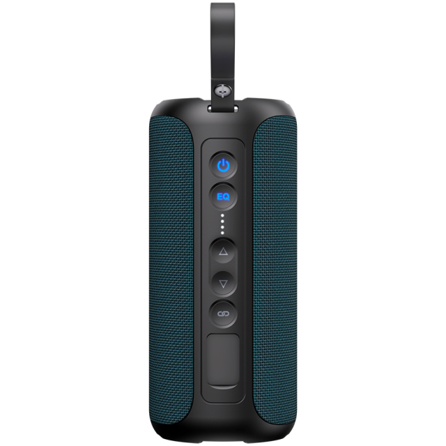 Тонколона CANYON OnMove 15, Bluetooth speaker, Dark blue, IPX6, 2*20W,7.4V 2600mah battery, EQ, TWS, AUX, Hand-free