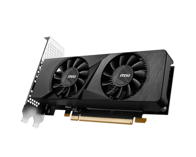 Видео карта MSI NVIDIA GeForce RTX 3050 LP 6G OC,  6GB GDDR6, 92-bit, 2x HDMI, DP