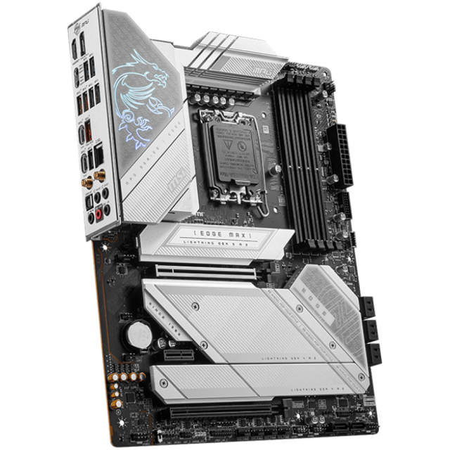 Дънна платка MSI MPG Z790 EDGE TI MAX WIFI, LGA1700, 4x DDR5, 2x PCIe x16, 5x M.2, WI-FI 6E, 1x HDMI, 1x DP, 1x USB 3.2 Gen 2x2, 4x USB 3.2 Gen 2, 4x USB 2.0, , Type-C, ATX