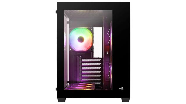 Кутия AeroCool Dryft-G, АRGB, Middle Tower, 2 x USB 3.0, 1 x USB 2.0, ATX, mATX, Mini-ITX