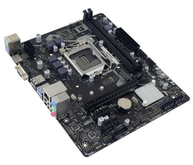 Дънна платка BIOSTAR Z590MHP, LGA1200, DDR4, PCIe 3.0, 1x M.2, 4x SATA 6Gb/s, VGA, HDMI, mATX