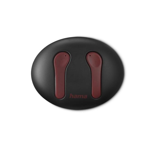 Слушалки Hama "Spirit Unchained" Bluetooth, ENC, FC, червени