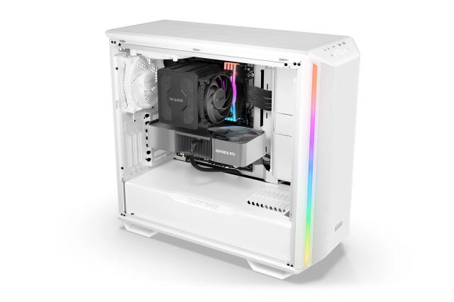 Кутия Be quiet! Dark Base 701 White, Middle Tower, 1 x USB 3.2 Gen 2 Type-C, 2 x USB 3.2 Type A, EATX, ATX, mATX, Mini-ITX