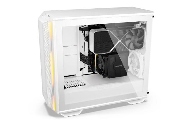 Кутия Be quiet! Dark Base 701 White, Middle Tower, 1 x USB 3.2 Gen 2 Type-C, 2 x USB 3.2 Type A, EATX, ATX, mATX, Mini-ITX