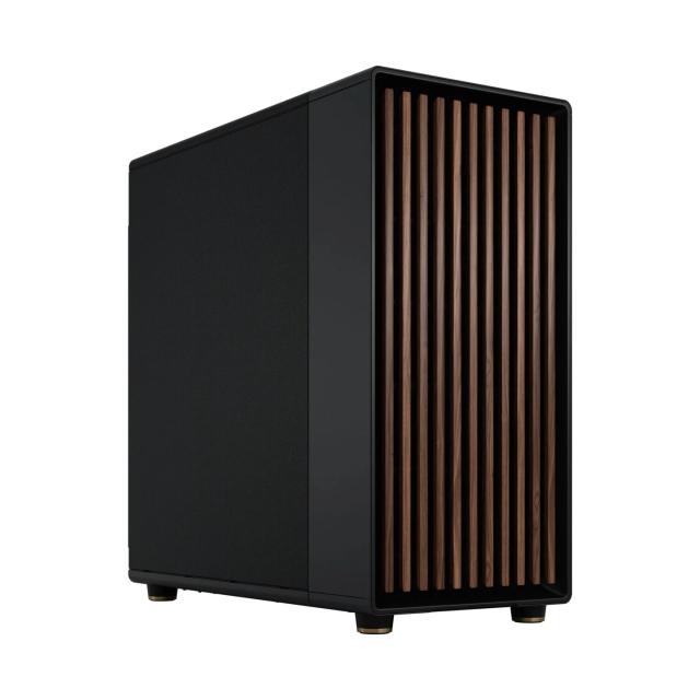 Кутия Fractal Design NORTH XL CHARCOAL BLACK, 1x USB 3.1 Gen 2, Type-C, 2x USB 3.0, E-ATX / ATX / mATX / Mini-ITX