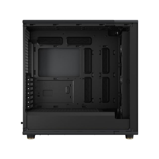 Кутия Fractal Design NORTH XL CHALK BLACK TG, 1x USB 3.1 Gen 2, Type-C, 2x USB 3.0, E-ATX / ATX / mATX / Mini-ITX