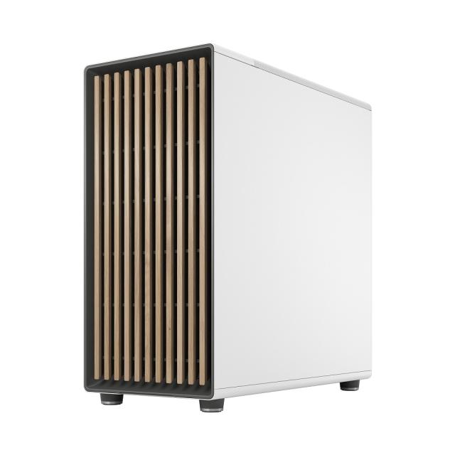 Кутия Fractal Design NORTH XL CHALK WHITE, 1x USB 3.1 Gen 2, Type-C, 2x USB 3.0, E-ATX / ATX / mATX / Mini-ITX