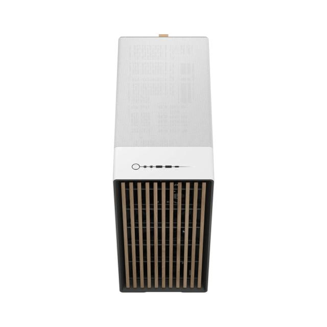 Кутия Fractal Design NORTH XL CHALK WHITE TG CLR, 1x USB 3.1 Gen 2, Type-C, 2x USB 3.0, E-ATX / ATX / mATX / Mini-ITX