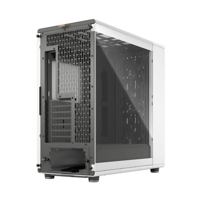 Кутия Fractal Design NORTH XL CHALK WHITE TG CLR, 1x USB 3.1 Gen 2, Type-C, 2x USB 3.0, E-ATX / ATX / mATX / Mini-ITX