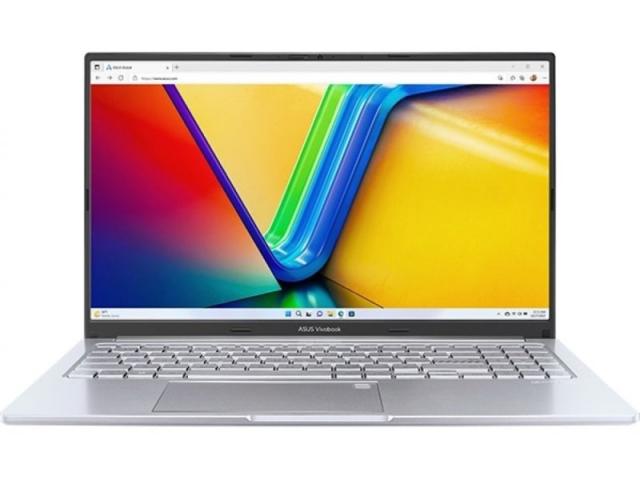 Лаптоп ASUS Vivobook 15 OLED X1505VA-MA437, 15.6" (39.62 см) Full HD OLED лъскав дисплей, Intel Core i7-13700H 14C (2.4/5.0GHz, 24M), Intel Iris Xe Graphics, 16GB DDR4, 512GB SSD, Free DOS