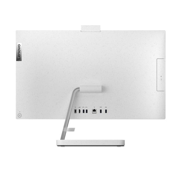 Компютър Lenovo All in One IdeaCentre 3 27ALC6, AMD Ryzen 7 7730U 8C (2.0/4.5GHz2,16MB), 27" (68.58cm) Full HD IPS Anti-Glare, 16GB DDR4, 512GB SSD NVMe, 2x USB 3.2 Gen 1, Free DOS