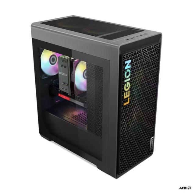 Настолен компютър Lenovo Legion T5 26ARA8, AMD Ryzen 5 7600 8C (3.8 / 5.1GHz, 32MB), NVIDIA GeForce RTX4060 8GB GDDR6, 32 GB DDR5, SSD 1TB, Free DOS