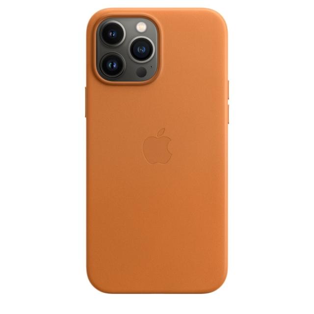 Калъф Apple iPhone 13 Pro Max Leather Case with MagSafe - Golden Brown