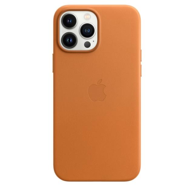 Калъф Apple iPhone 13 Pro Max Leather Case with MagSafe - Golden Brown