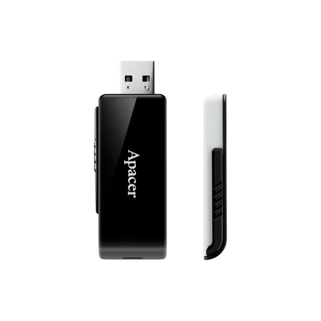 USB памет Apacer Flash Drive AH350 64GB USB 3.2 Gen 1, Black