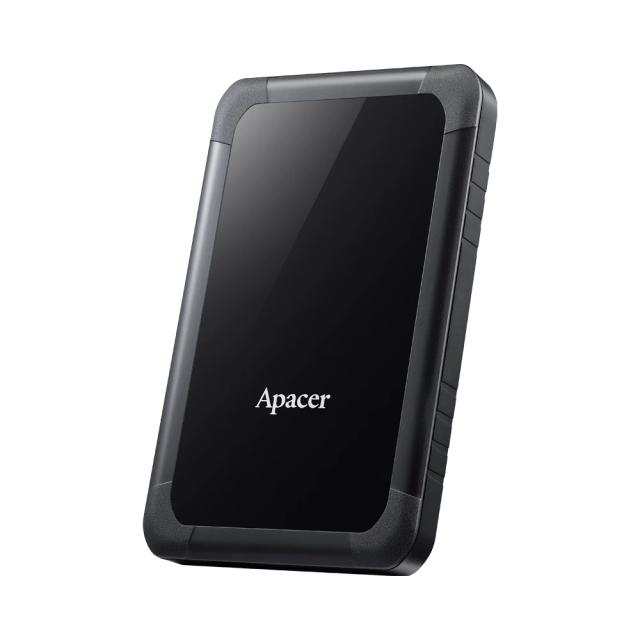 Външен диск Apacer Portable Hard Drive AC532 2TB USB 3.2 Gen 1, Shockproof, Black