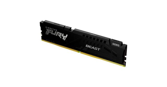 Памет Kingston FURY Beast Black 16GB (1x16GB) DDR5 6400MHz, CL32, 1.4 V