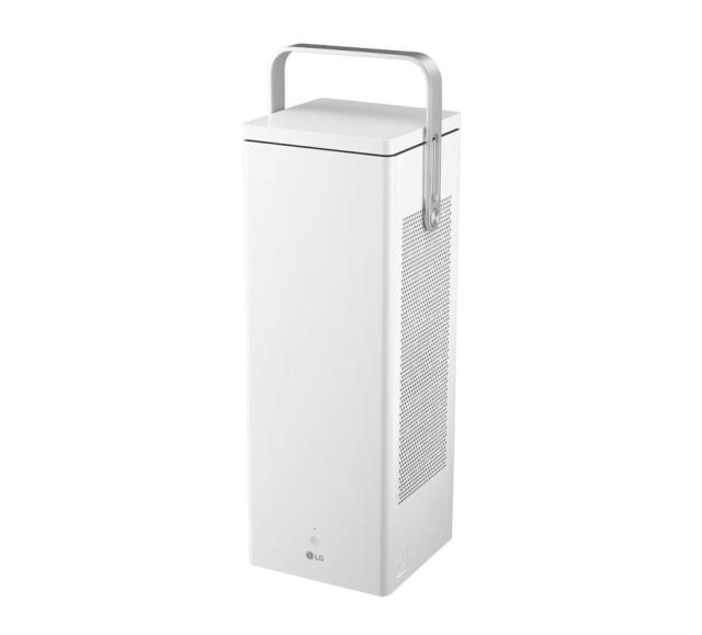 Мултимедиен проектор LG HU80KSW 4K UHD Laser CineBeam Projector, 4K UHD Resolution 3840 x 2160, HDR10, 150 000:1, 2500 Lumens, HDMI, USB, Remote Control, White