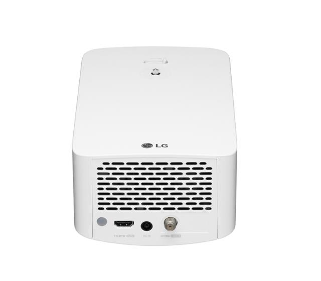 Мултимедиен проектор LG HF60LSR CineBeam,Full HD (1920 x 1080),LED portable,Brigthness 1000 lm,Contrast Ratio 150 000:1,HDMI, USB ,RJ45,Speakers 2 x 3W ,Horizontal/Vertical Keystone Correction,White