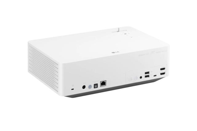 Мултимедиен проектор LG HU70LS CineBeam LED Projector, Real 4K UHD 3840x2160, 8.3 MPA, 150 000:1, 1500 ANSI Lumens, webOS 4.5 (Smart), HDMI, USB, USB Type - C, BT, Remote Control, White
