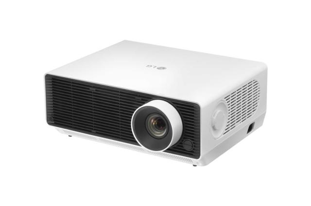Мултимедиен проектор LG BU50NST ProBeam Laser Projector, 4K UHD 3840x2160, 3 000 000:1, 5000 ANSI Lumens, HDR10, webOS 4.5, HDMI, USB, RJ45,Black§White