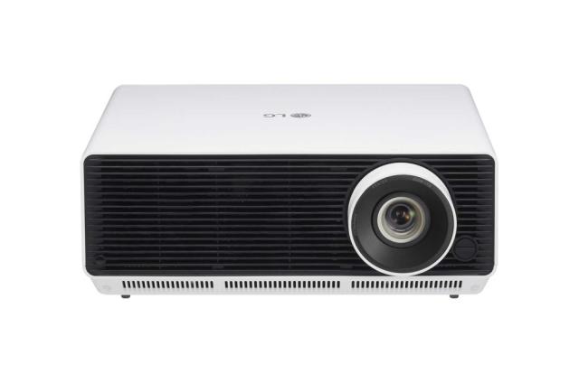 Мултимедиен проектор LG BU50NST ProBeam Laser Projector, 4K UHD 3840x2160, 3 000 000:1, 5000 ANSI Lumens, HDR10, webOS 4.5, HDMI, USB, RJ45,Black§White