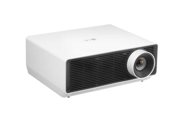 Мултимедиен проектор LG BU50NST ProBeam Laser Projector, 4K UHD 3840x2160, 3 000 000:1, 5000 ANSI Lumens, HDR10, webOS 4.5, HDMI, USB, RJ45,Black§White
