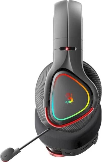 Геймърски слушалки A4TECH Bloody MR720 Naraka, RGB, Bluetooth/ Wireless + USB, Черни