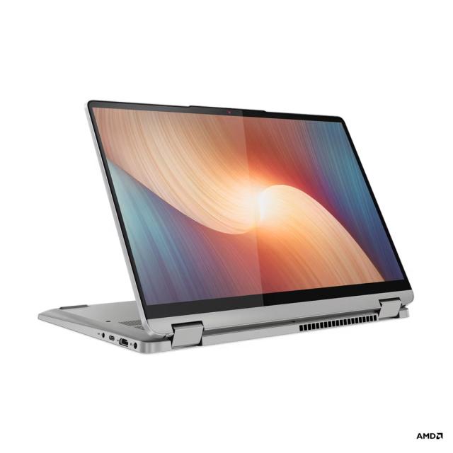 Лаптоп LENOVO IdeaPad Flex 5 14ALC7, AMD Ryzen 7 5700U 8C ( 1.8 / 4.3GHz, 8MB cache),  14.0" (35.56 cm) WUXGA ,IPS 300nits Glossy, 60Hz, 16GB LPDDR4x, 512 SSD, Windows 11 Home