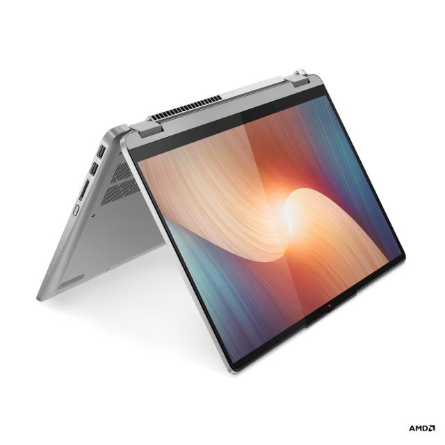 Лаптоп LENOVO IdeaPad Flex 5 14ALC7, AMD Ryzen 7 5700U 8C ( 1.8 / 4.3GHz, 8MB cache),  14.0" (35.56 cm) WUXGA ,IPS 300nits Glossy, 60Hz, 16GB LPDDR4x, 512 SSD, Windows 11 Home