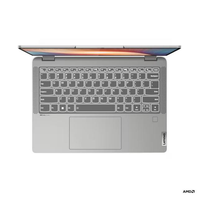 Лаптоп LENOVO IdeaPad Flex 5 14ALC7, AMD Ryzen 7 5700U 8C ( 1.8 / 4.3GHz, 8MB cache),  14.0" (35.56 cm) WUXGA ,IPS 300nits Glossy, 60Hz, 16GB LPDDR4x, 512 SSD, Windows 11 Home