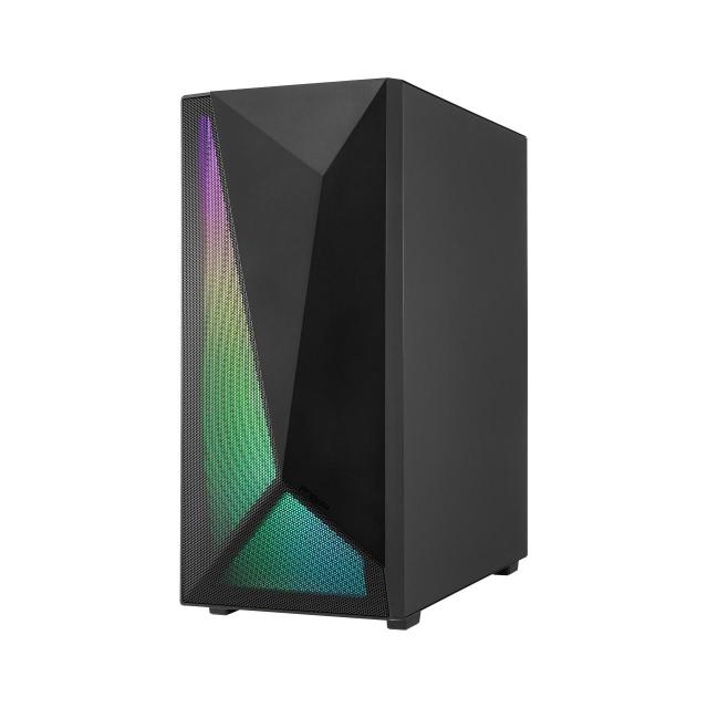 Кутия FSP CMT195A Mid-Tower USB3.0 x 1, USB2.0 x 2, Micro ATX, ITX, ATX