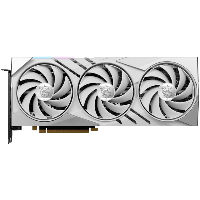 Видео карта MSI NVIDIA GeForce RTX 4070 Ti SUPER 16G GAMING SLIM WHITE, 16GB GDDR6X, 256-bit, HDMI, 3x DP
