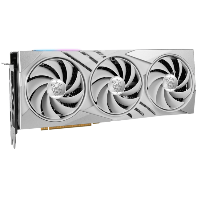 Видео карта MSI NVIDIA GeForce RTX 4070 Ti SUPER 16G GAMING SLIM WHITE, 16GB GDDR6X, 256-bit, HDMI, 3x DP