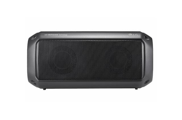 Тонколони LG PK3, Portable Bluetooth Speaker,  Meridian Audio Technology, Passive Radiator Woofer, Speaker Phone, Bluetooth, 12 hours Built-in Battery, Dual Play