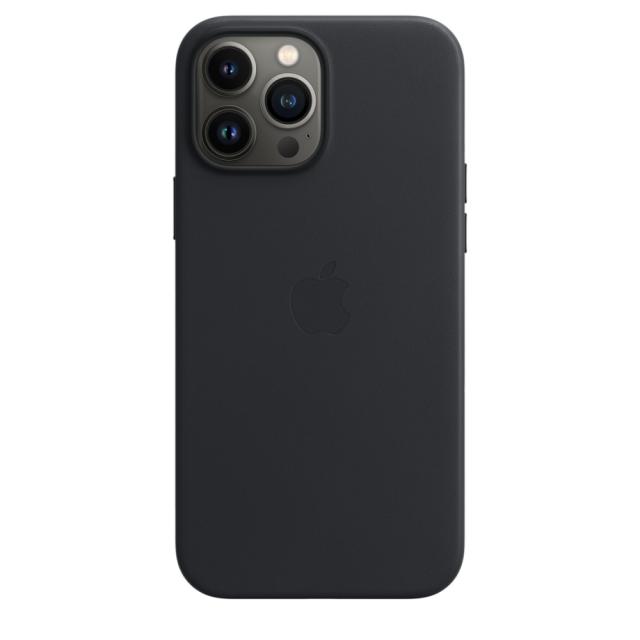 Калъф Apple iPhone 13 Pro Max Leather Case with MagSafe - Midnight