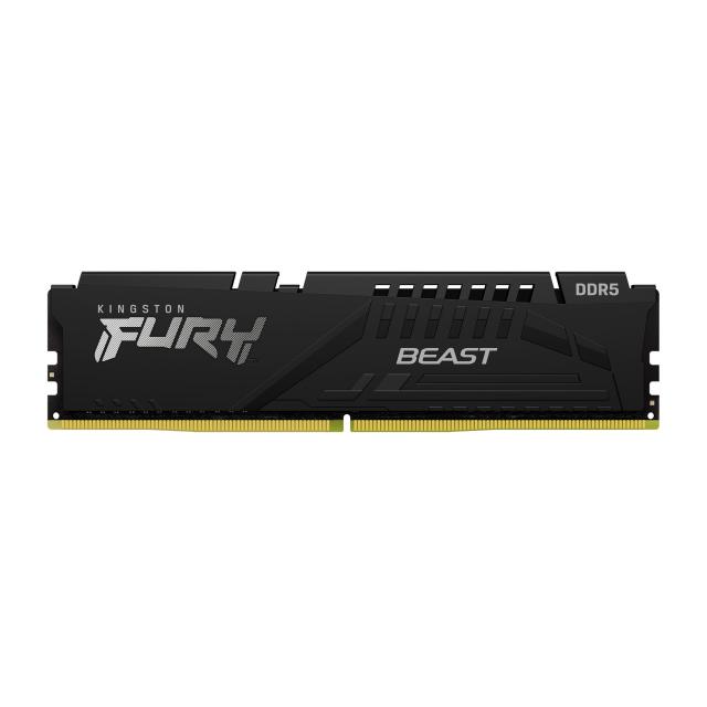 Памет Kingston FURY Beast Black 16GB (2x8GB) DDR5 6000MHz, CL30, 1.4 V