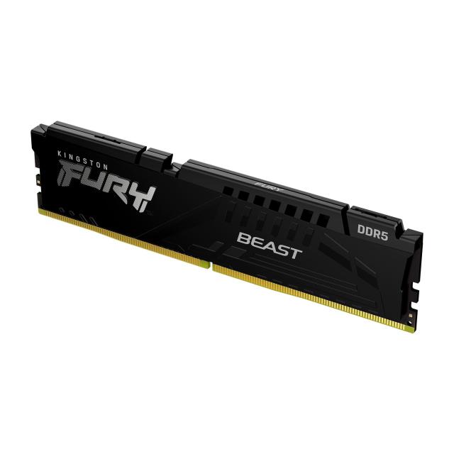 Памет Kingston FURY Beast Black 16GB DDR5 6000MHz, CL30, 1.4 V