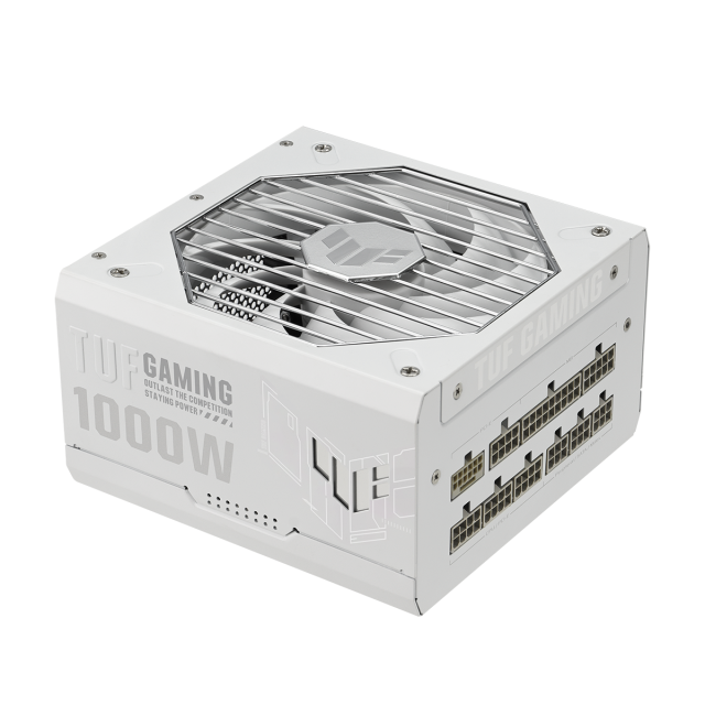 Захранване ASUS TUF Gaming White 1000W, 80+ Gold PCIe 5.0, Fully Modular